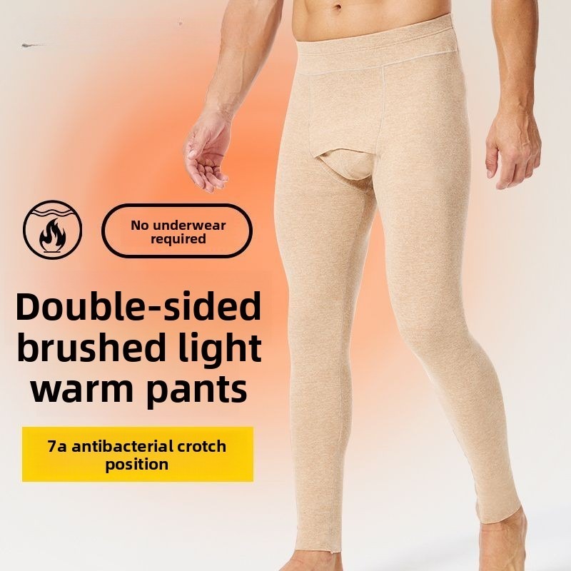 Men Trousers Thermal Pants Dou - Thermal Long John ulasan dan harga